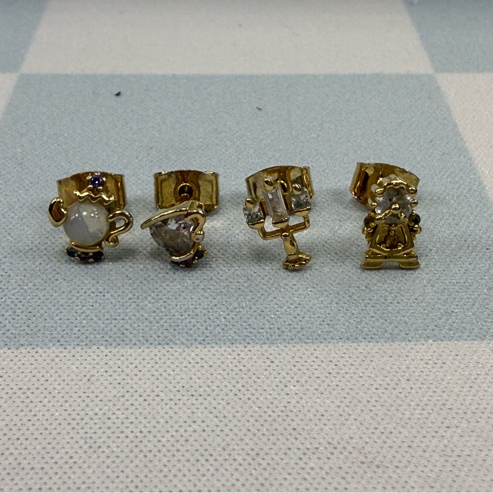 Disney Princess Be Our Guest Earring Set